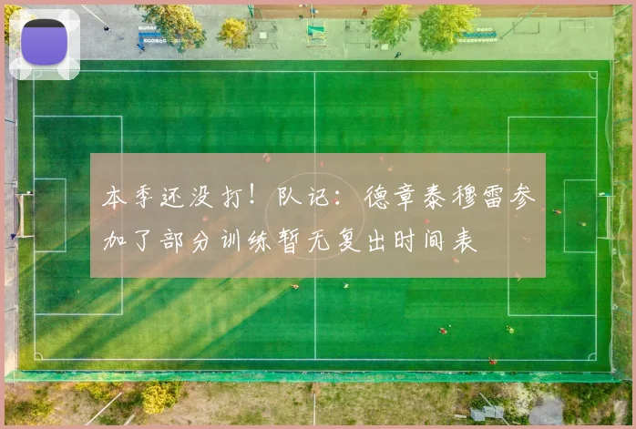本季还没打！队记：德章泰穆雷参加了部分训练暂无复出时间表